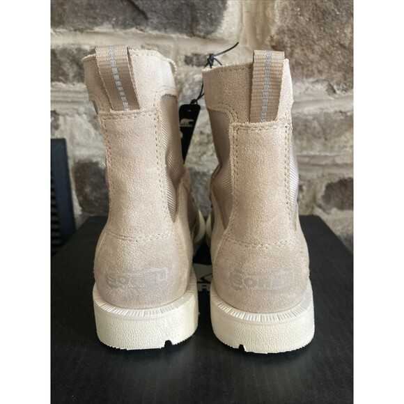Sorel Caribou OTM WP Waterproof Suede Lace Up Boots Natural Tan Women Size 6 - Picture 6 of 8